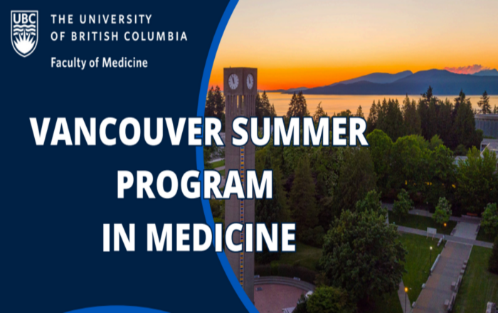 UBC (University of British Columbia) Vancouver Summer Program in Medicine 2025